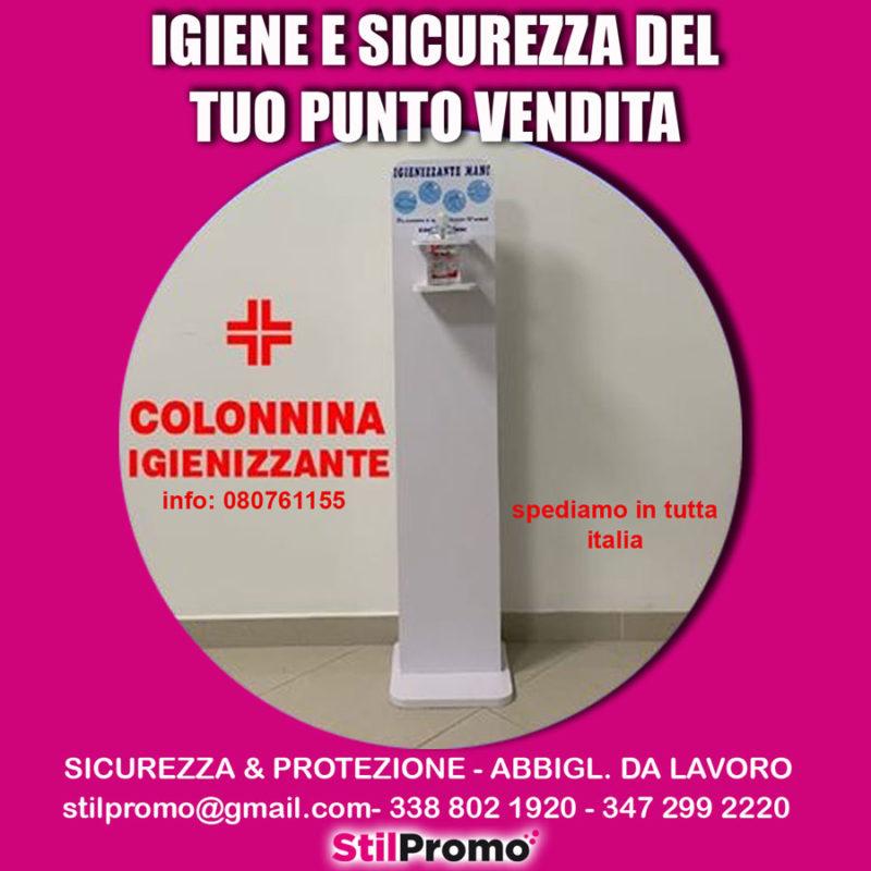 COLONNINA-IGIENIZZANTE